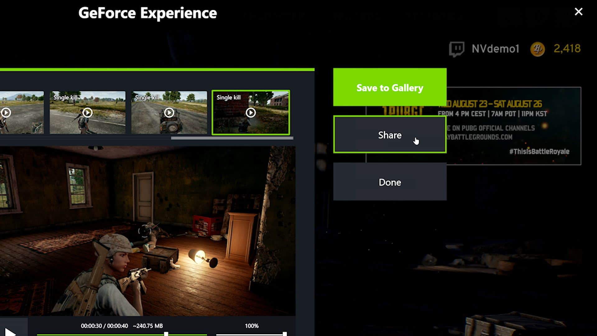 Gamescom Nvidia Highlights Laisse L Intelligence Artificelle Enregistrer Vos Meilleurs Moments