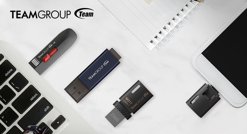 TeamGroup dévoile trois nouvelles clefs USB, dans des capacités