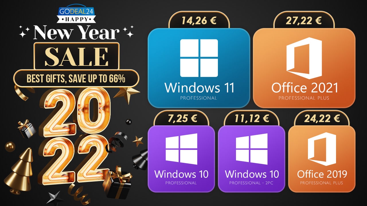 Chez Godeal24, la licence à vie Microsoft Office est à 15€ et Windows 11 à  seulement 10€