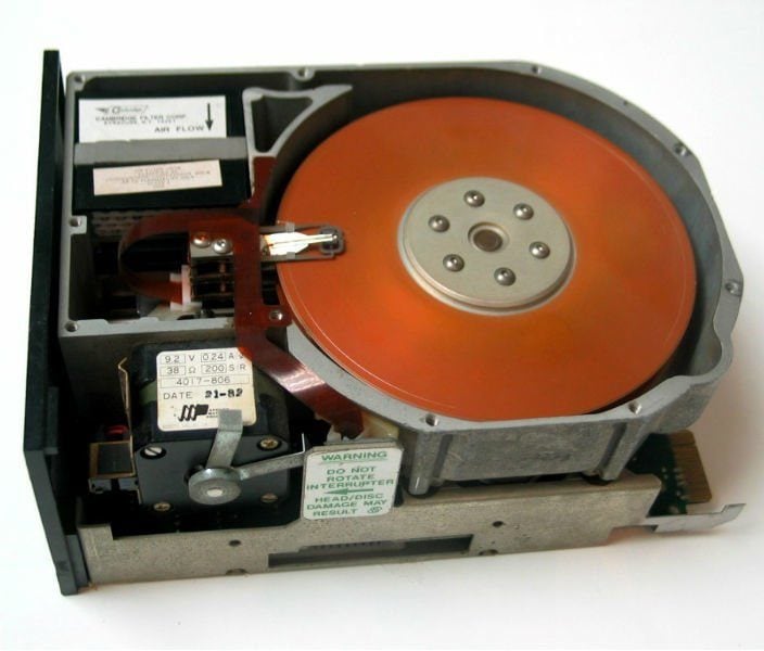 Le disque dur – Les supports de stockage informatique