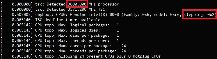 Early sample CPU intel Arrow Lake