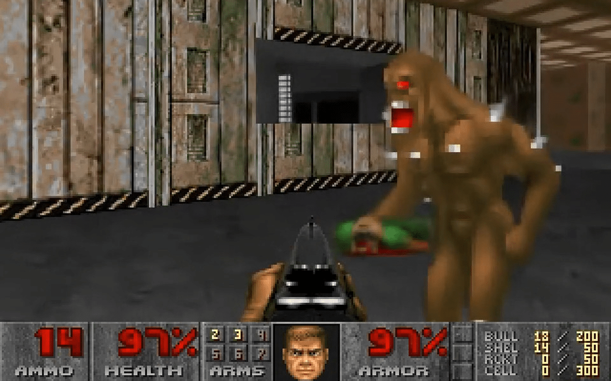 GameNGen Doom 20 FPS IA