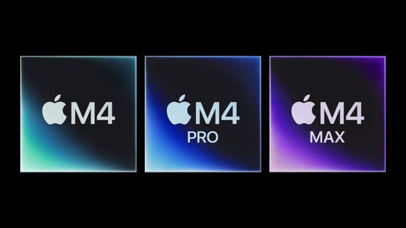 processeurs M4 macbook pro 2024