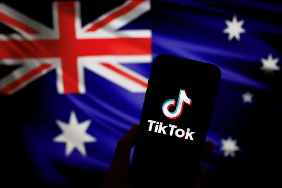 australie banni tiktok