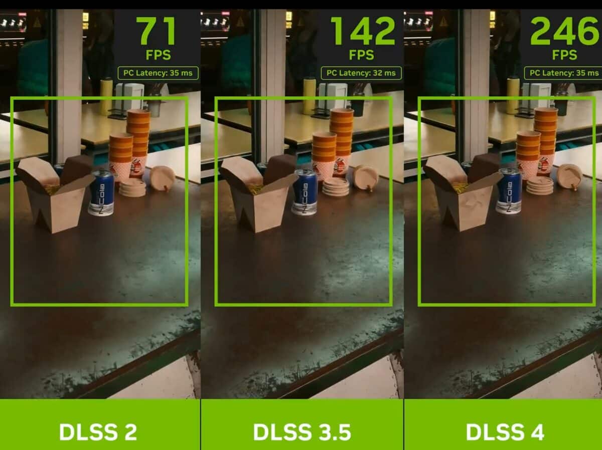 nvidia dlss comparaison