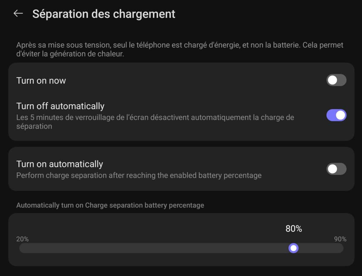 batterie de la redmagic nova