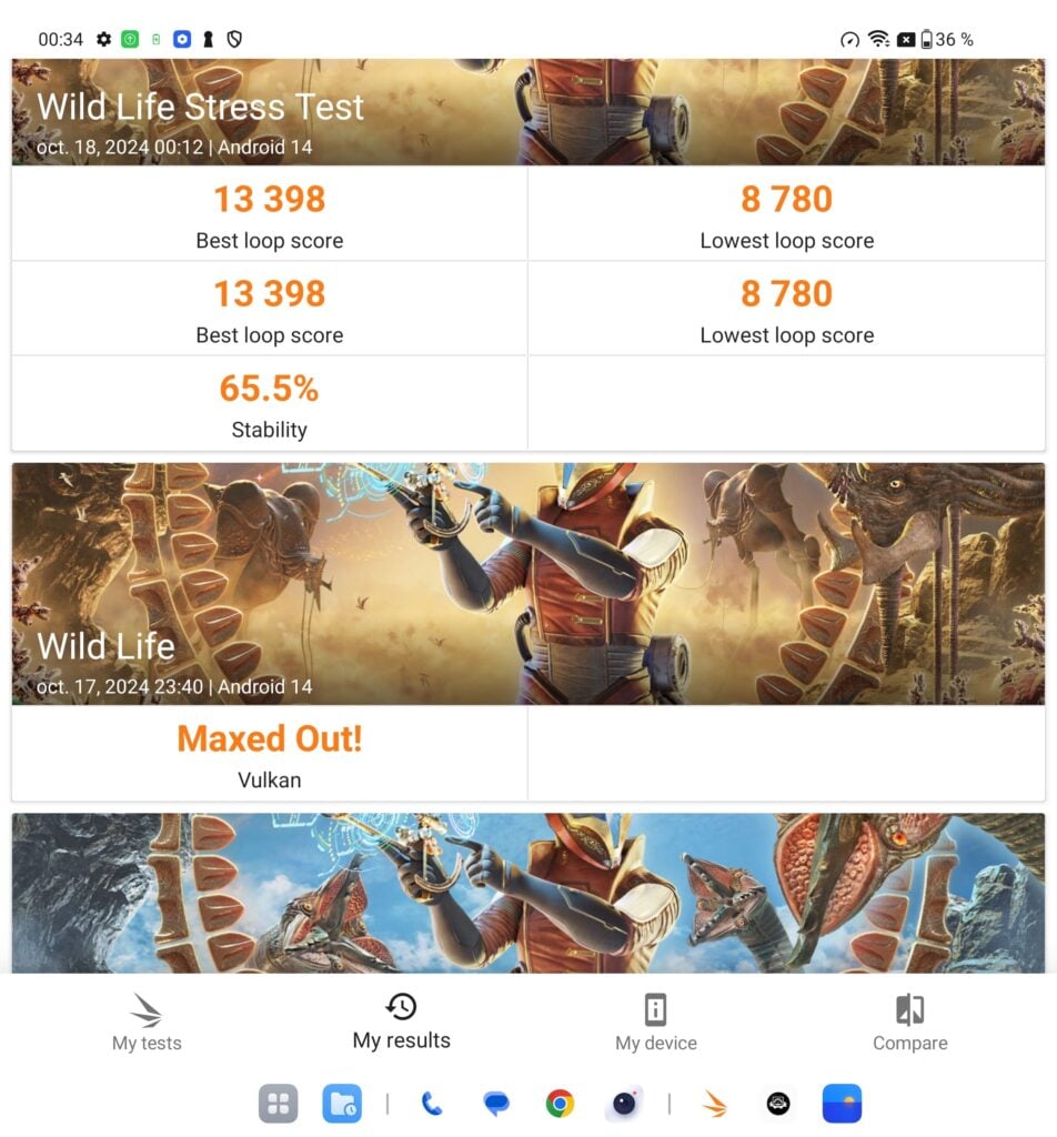 benchmark oneplus open