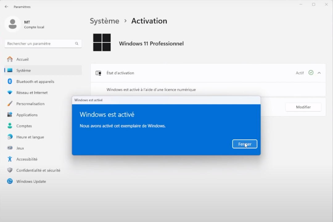 Acheter une clé Windows 11

