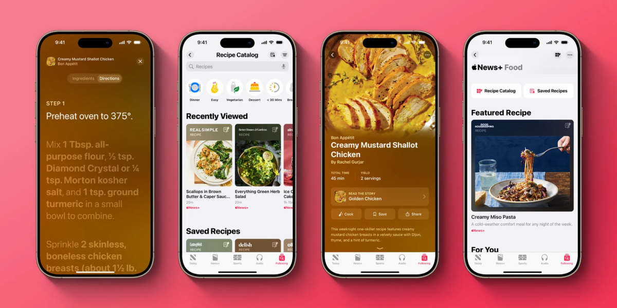 apple music et food ios 18.4