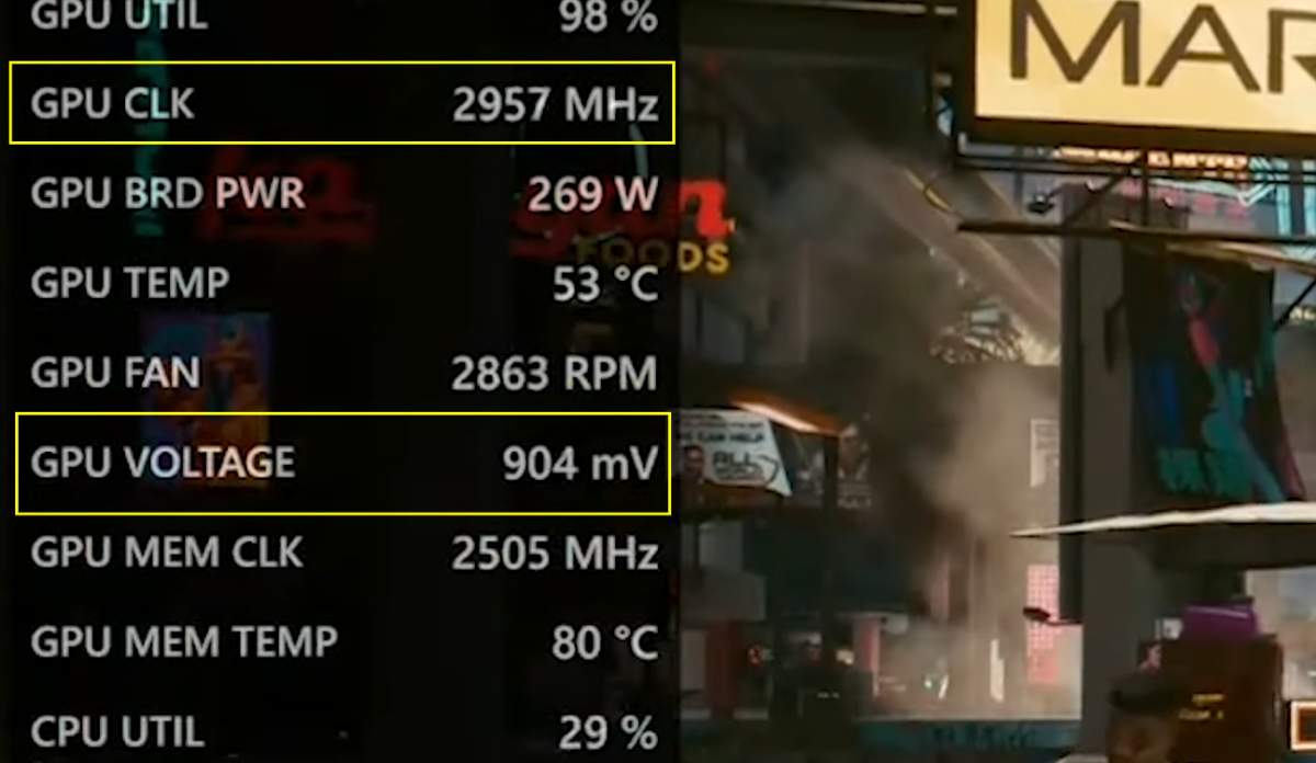 diminuer voltage amd rx 9070