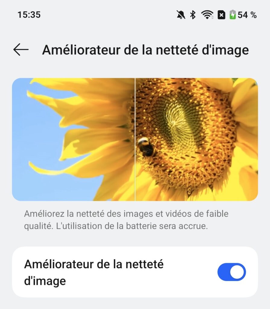 test écran du oneplus 13